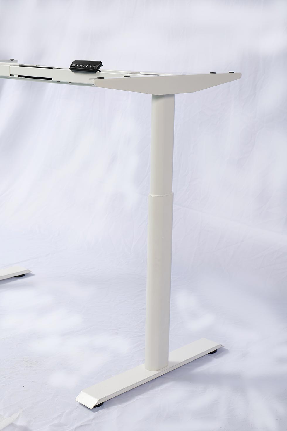 Circular Electric Lift Desk Stand